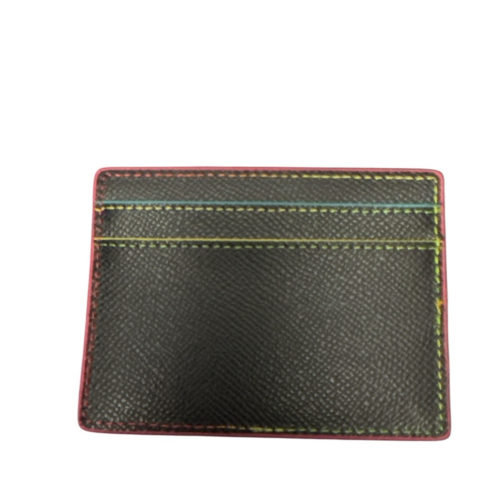 Kurt Geiger Black Card Holder - Neon - Picture 2 of 5